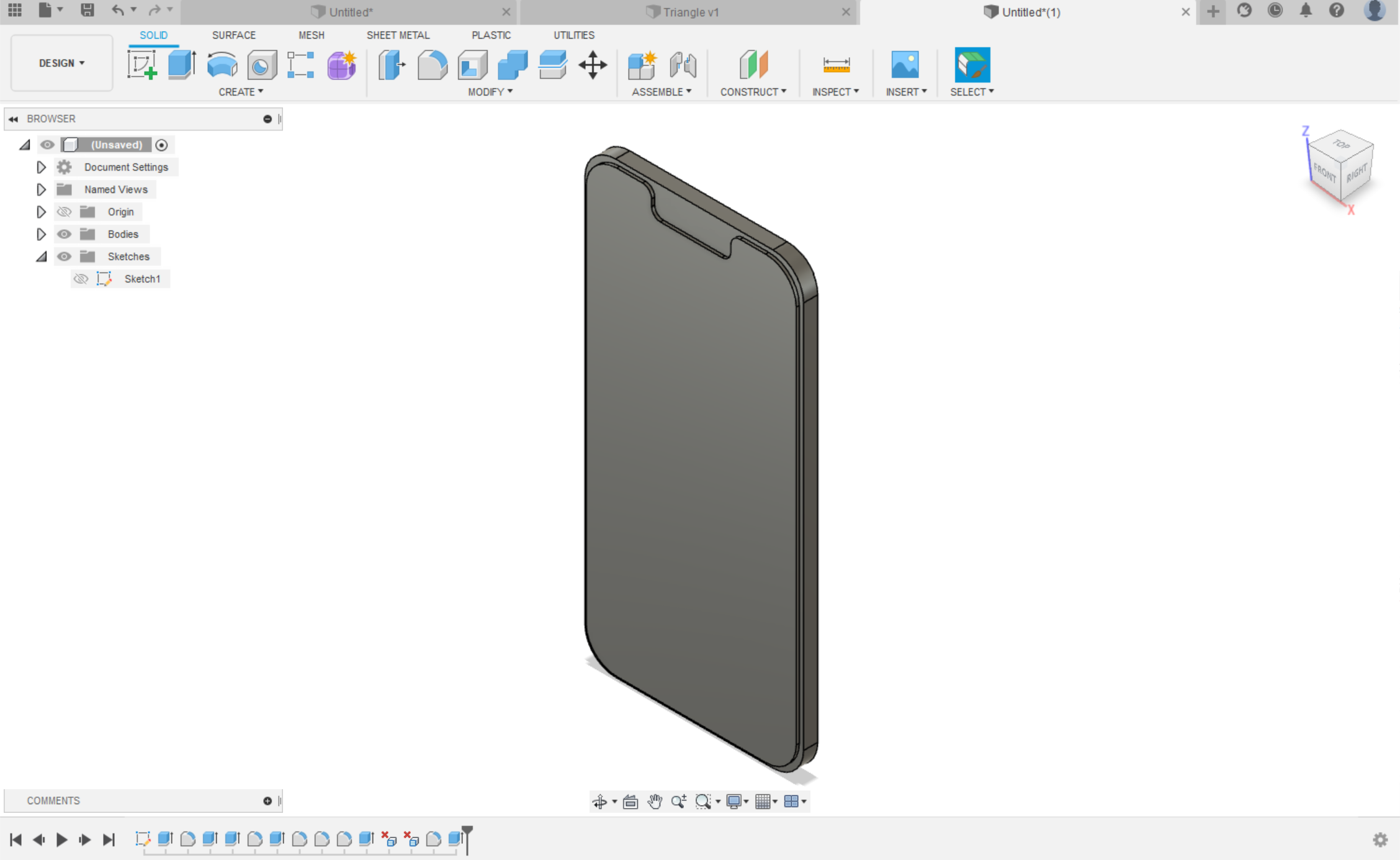 iPhone CAD